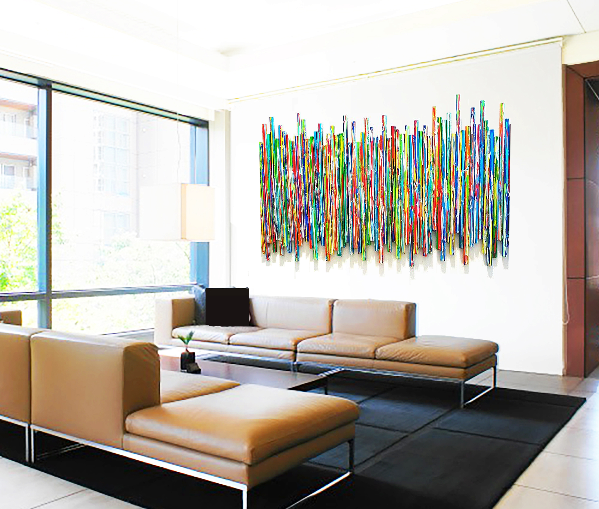Modern waiting room art | Original Healthcare Art | Custom Corporate Art | Rosemary Pierce